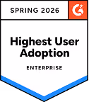 G2 Highest User Adoption